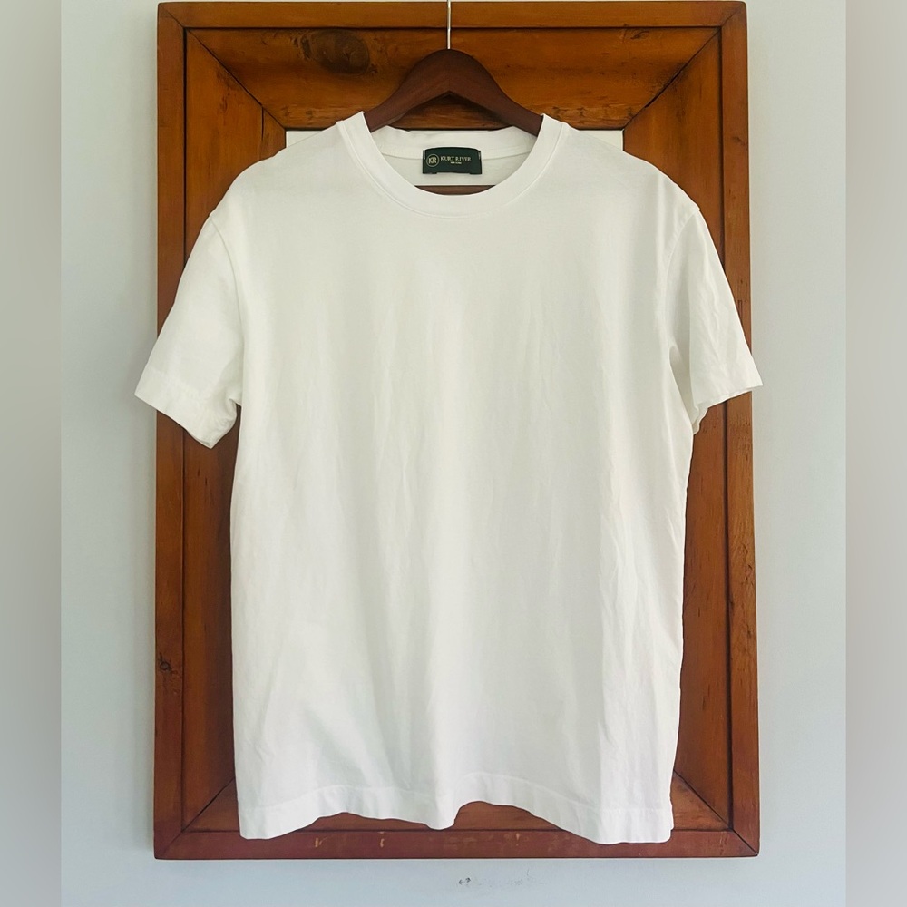 Cotton Kurt River Brooklyn Crew Neck T-Shirt